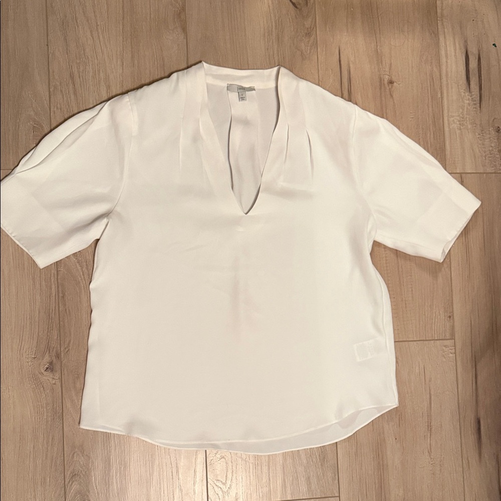 Joey Elegant White Women's blouse